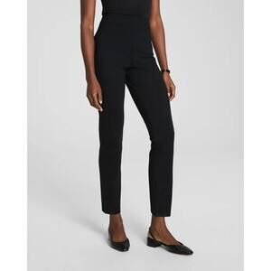 Spanx Ponte Slim Straight Ankle Pants Black Large